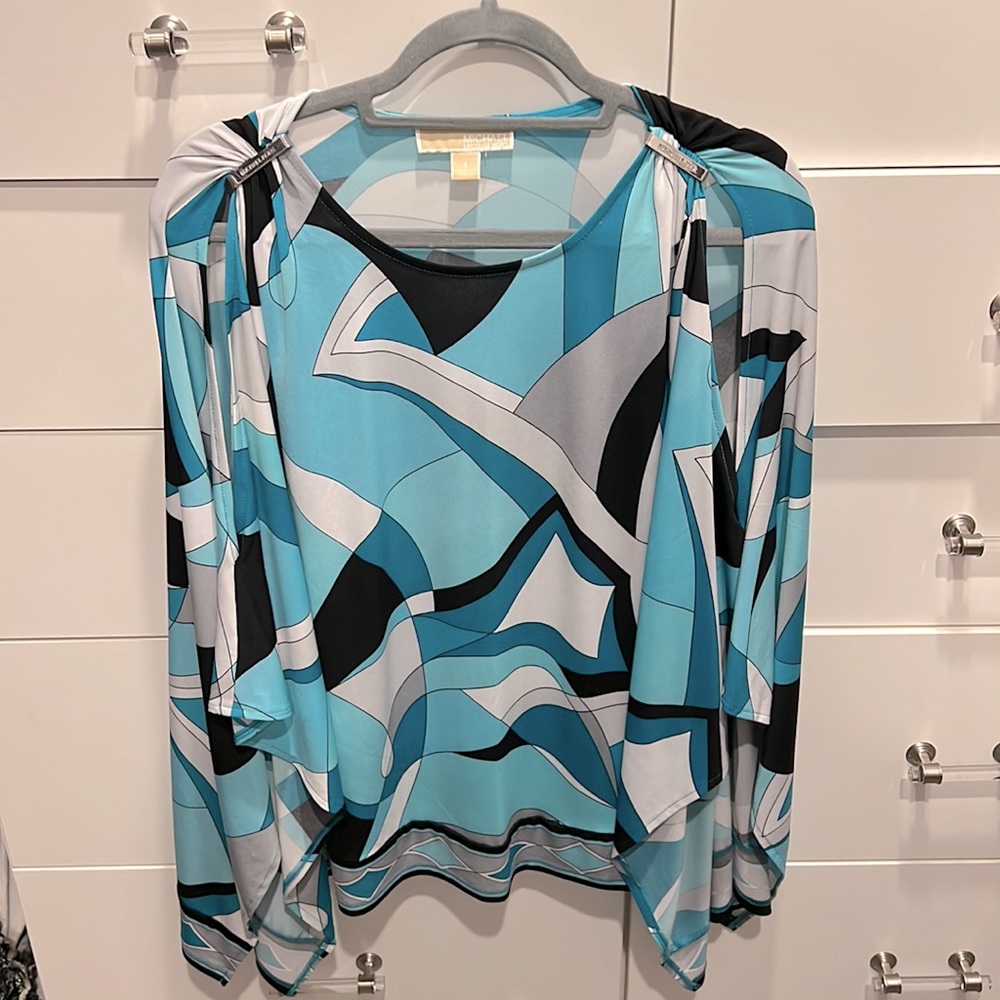 Michael Kors Cold Shoulder Top